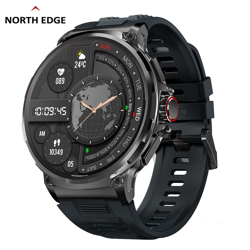 Smartwatch Faces - Km TH EDGE-Montre Connectée pour Homme,