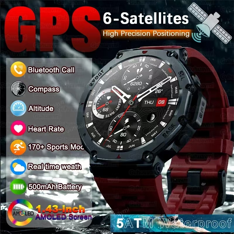 Smartwatch Faces - Montre connectée GPS North Edge T-Rex