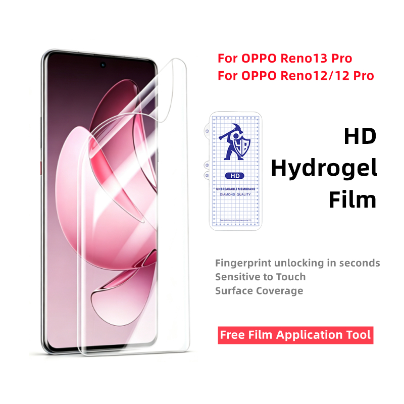Oppo Reno 12 - Film Hydrogel HD 2/3/4 pièces pour