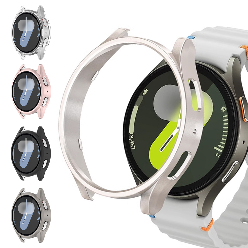 Smartwatch Watch Accessories For Women - Coque de protection rigide pour Samsung