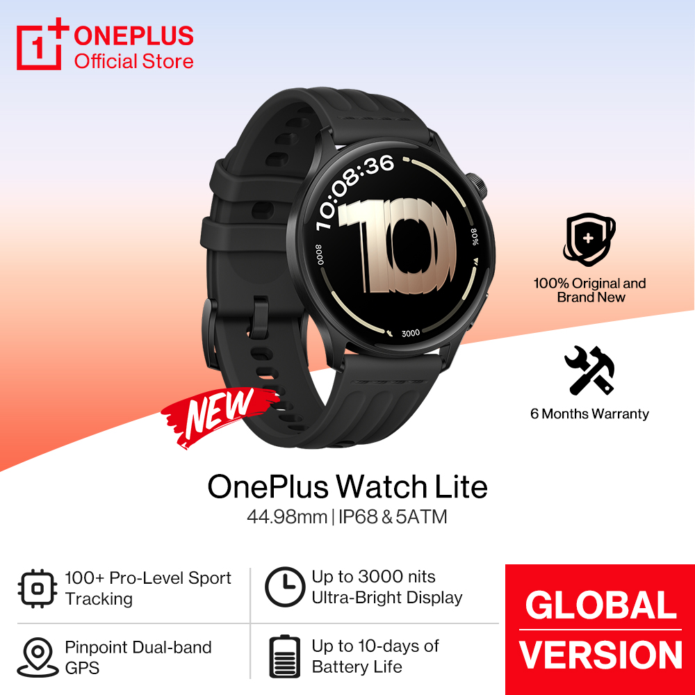 Smartwatch X - Première mondiale OnePlus Watch Lite Smart