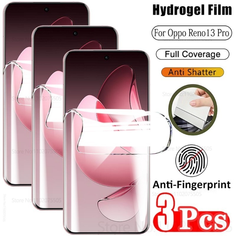Oppo Reno 12 - Protecteur d'écran, Film Hydrogel à couverture