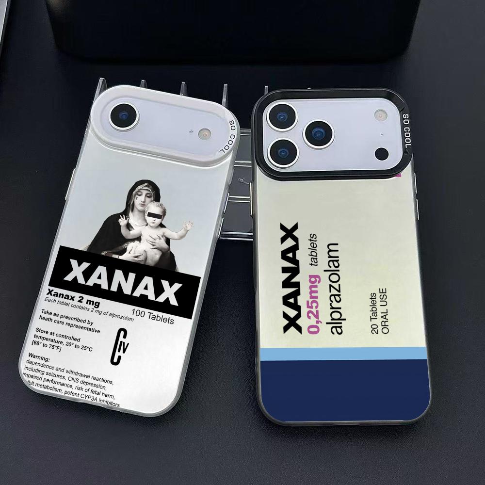 Apple Iphone 15 Pro Max - Coque de téléphone c-chill Pill XANAXS,
