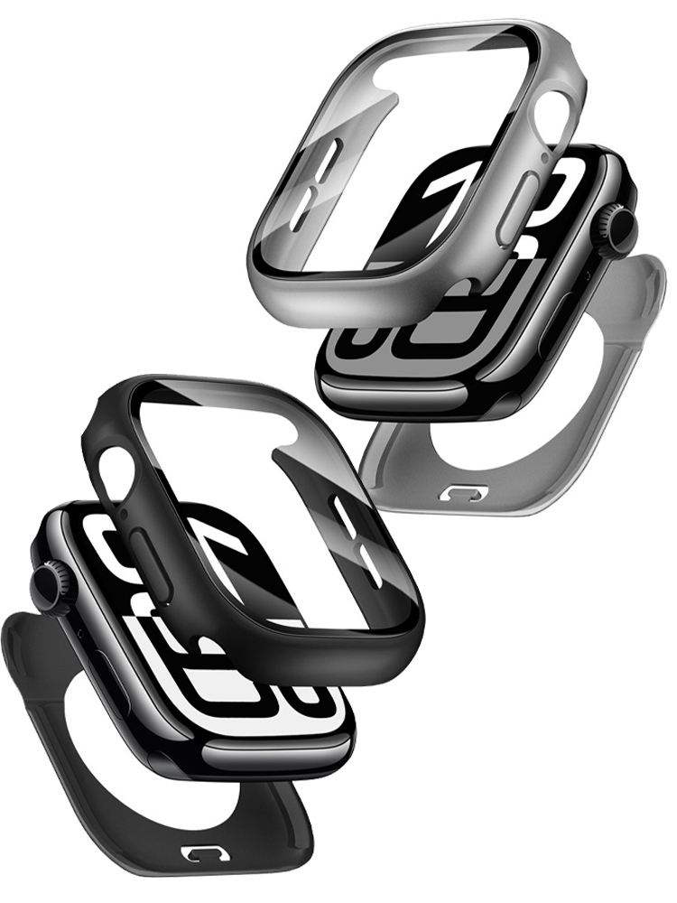 Smartwatch Watch Accessories For Women - Étui de protection 360° pour Apple