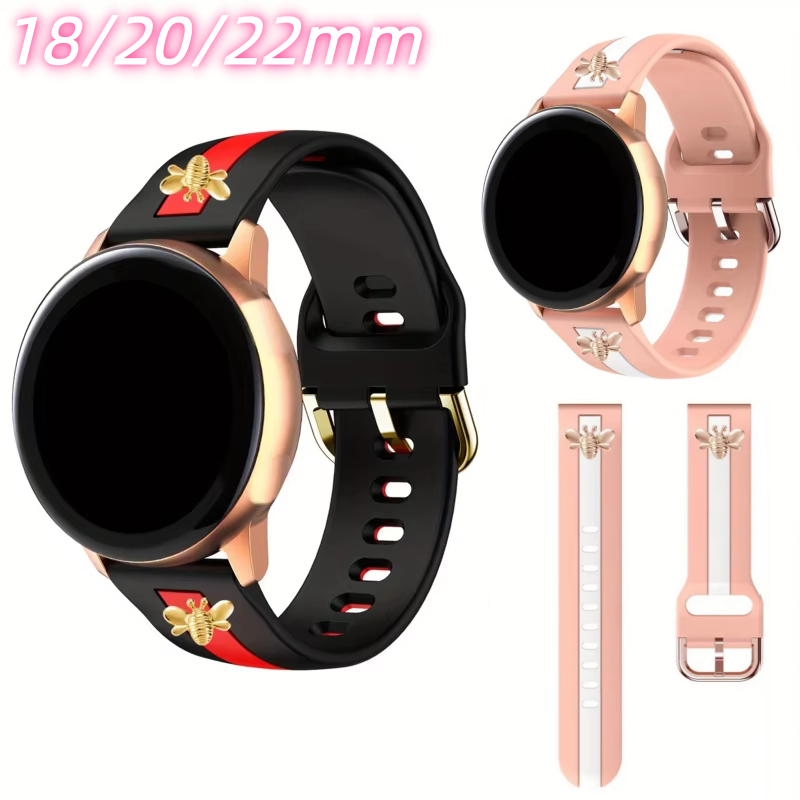Fossil Smartwatch Accessories - BUSKOZ bracelet en Silicone pour Samsung