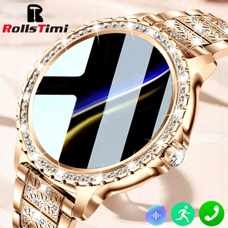 Smartwatch Faces - Mode luxe or femmes montre intelligente