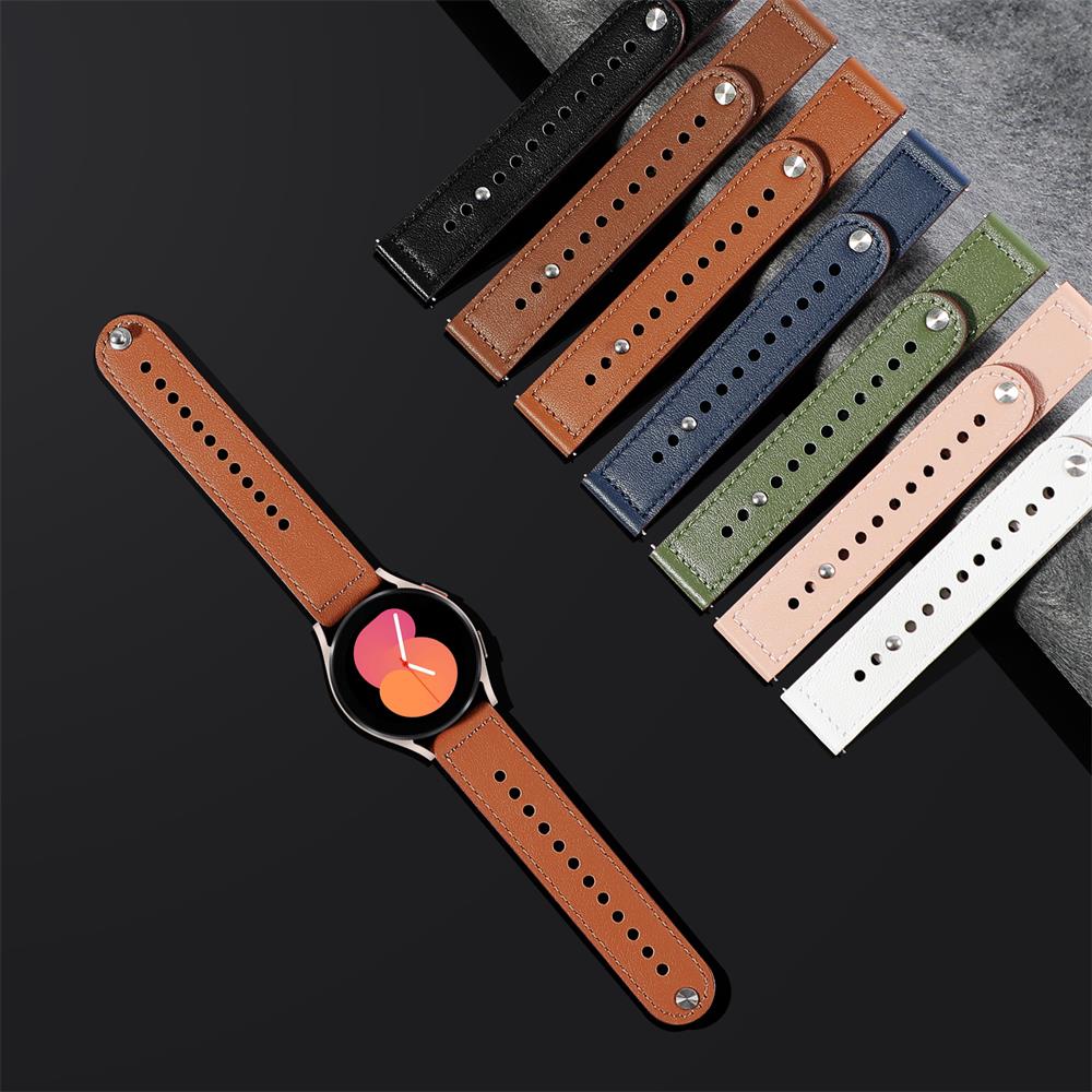 Bracelet en cuir pour Samsung  - Xiaomi Smartwatch S3 Accessories avis et prix