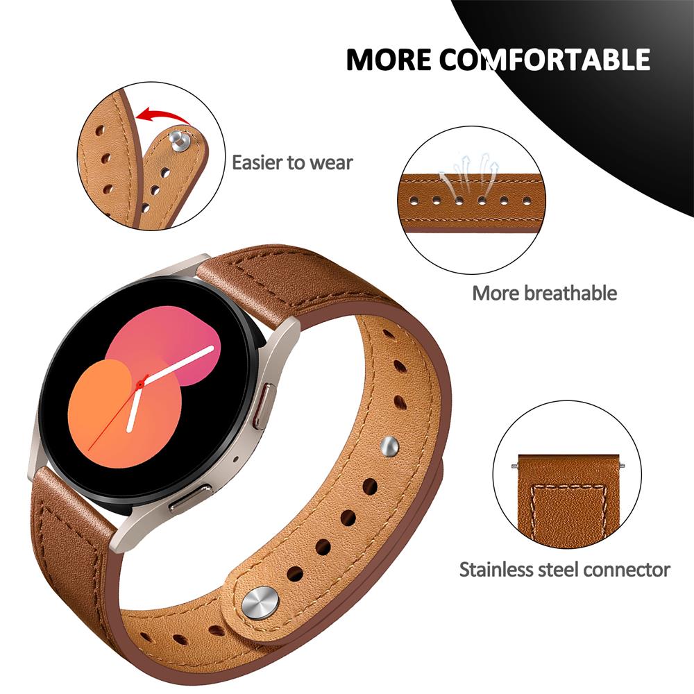 Bracelet en cuir pour Samsung  - Xiaomi Smartwatch S3 Accessories avis et prix