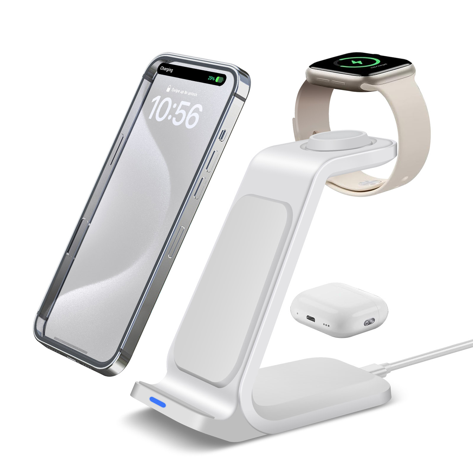 Station de recharge 3 en 1 pou - Smartwatch X avis et prix