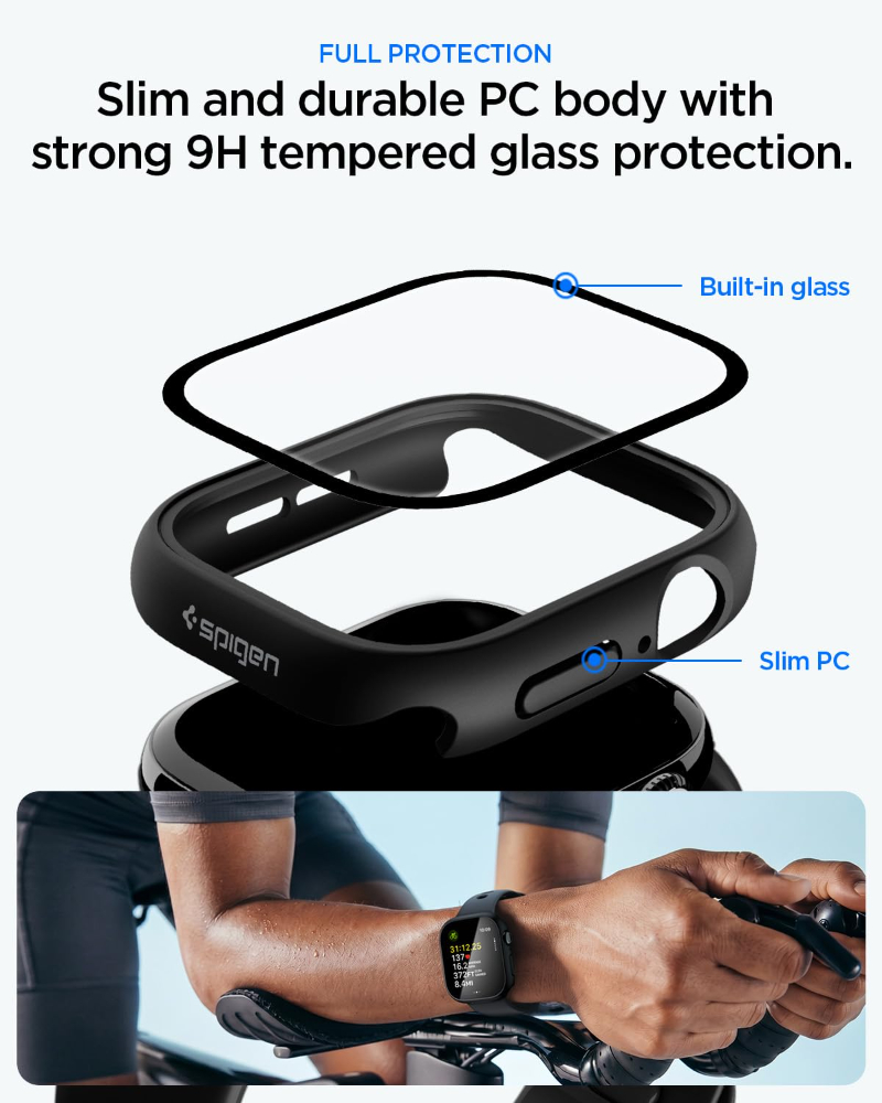 Verre trempé + étui pour Apple - Smartwatch Band Accessories avis et prix