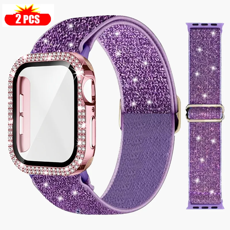 Bracelet + étui pour Apple Wat - Smartwatch Watch Accessories For Women avis et prix