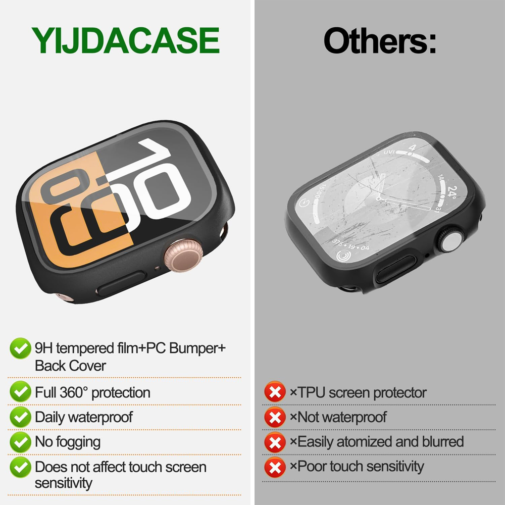 Étui de protection 360° pour A - Smartwatch Watch Accessories For Women avis et prix