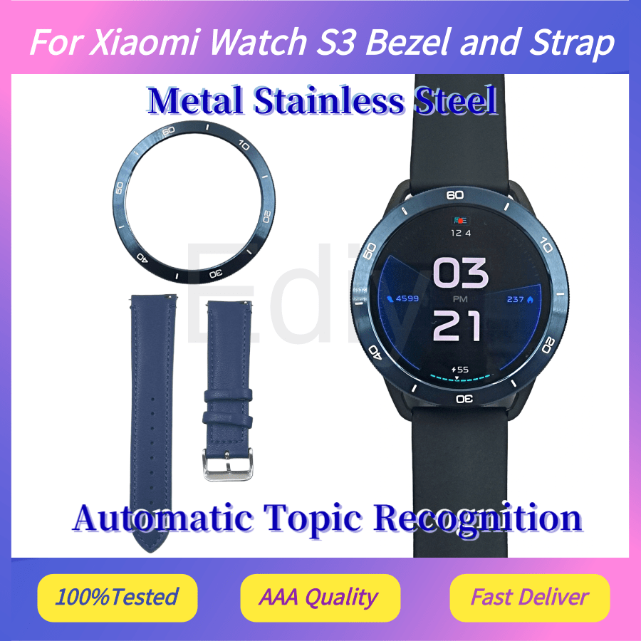 Pour Xiaomi Watch S3 : Lunette - Xiaomi Smartwatch S3 Accessories avis et prix