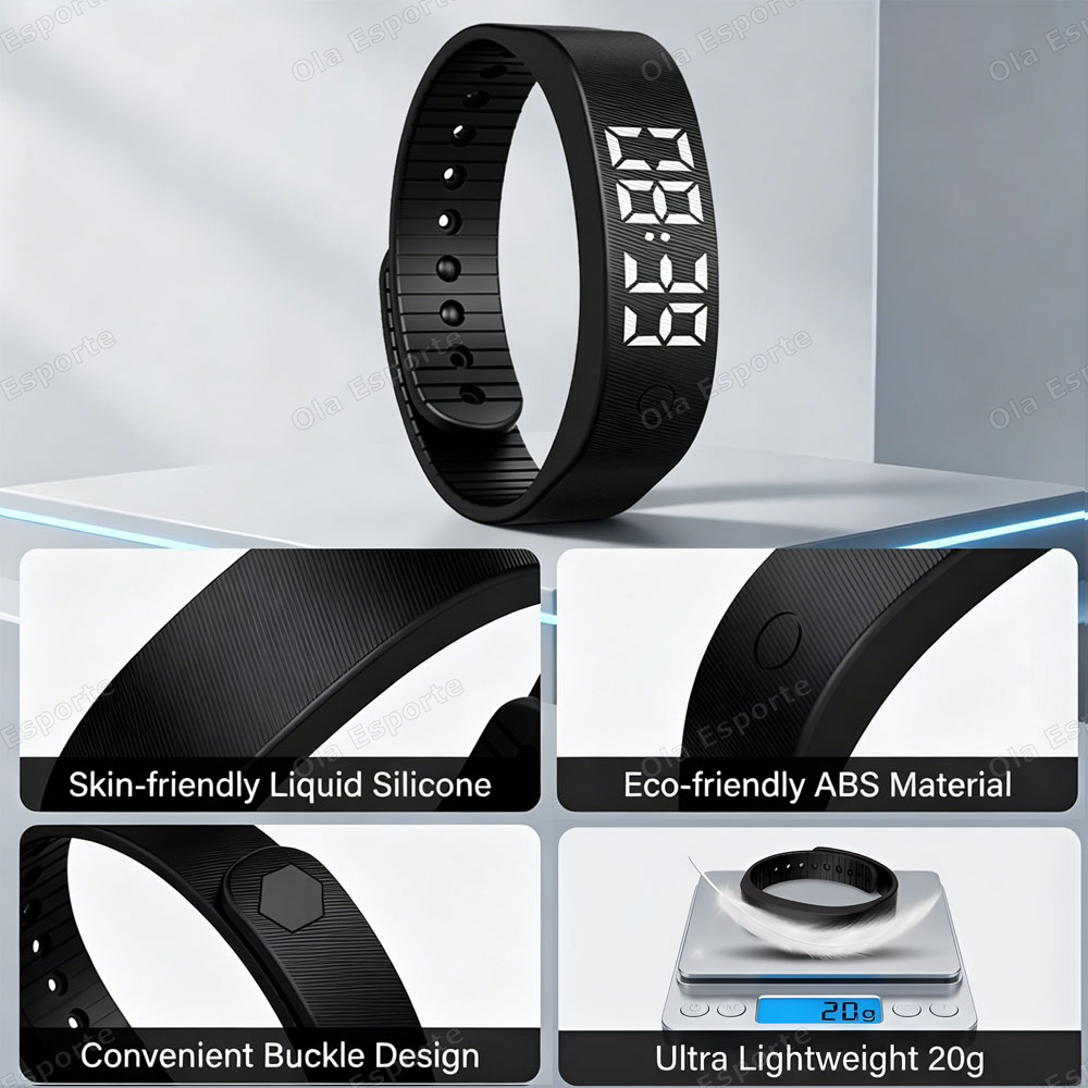 Réveil vibrant intelligent pou - Android Smartwatch Accessories avis et prix