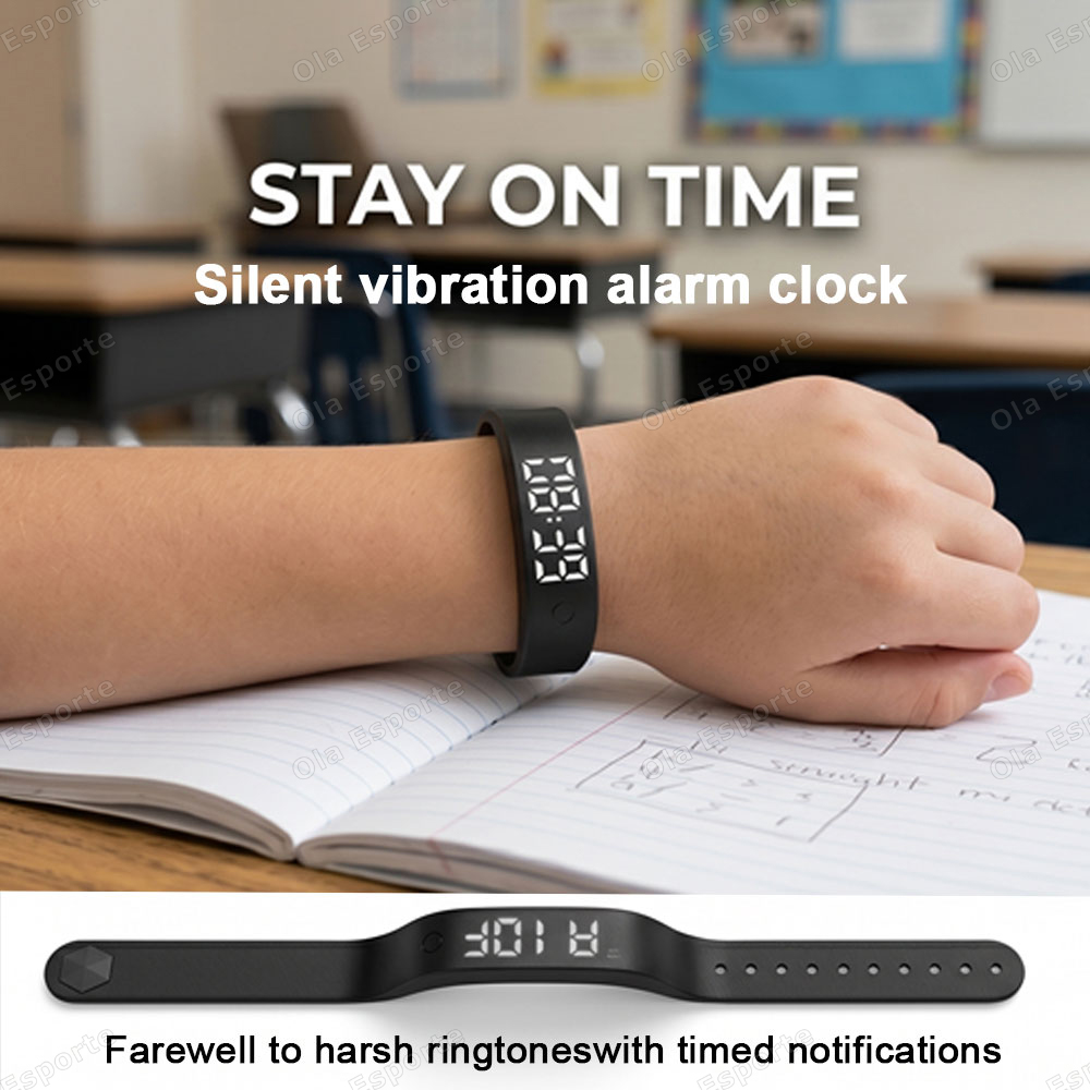 Réveil vibrant intelligent pou - Android Smartwatch Accessories avis et prix