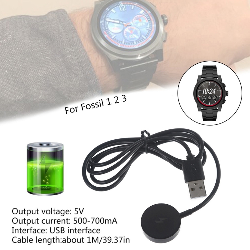 Adaptateur de chargeur de mont - Fossil Smartwatch Accessories avis et prix