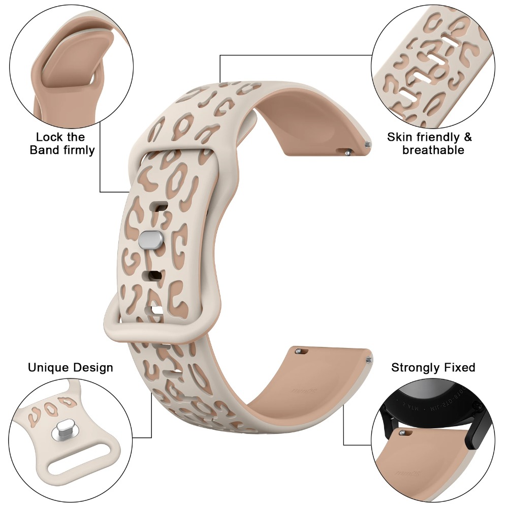 Bracelet léopard en Silicone p - Xiaomi Smartwatch S3 Accessories avis et prix