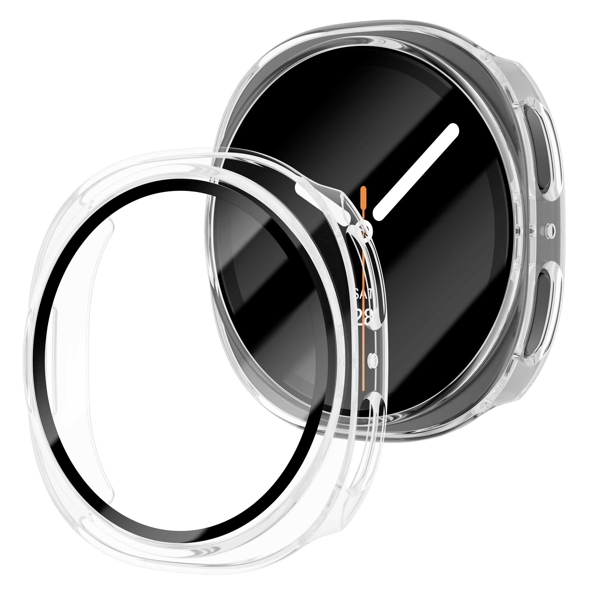 Verre trempé + boîtier PC pour - Smartwatch Band Accessories avis et prix