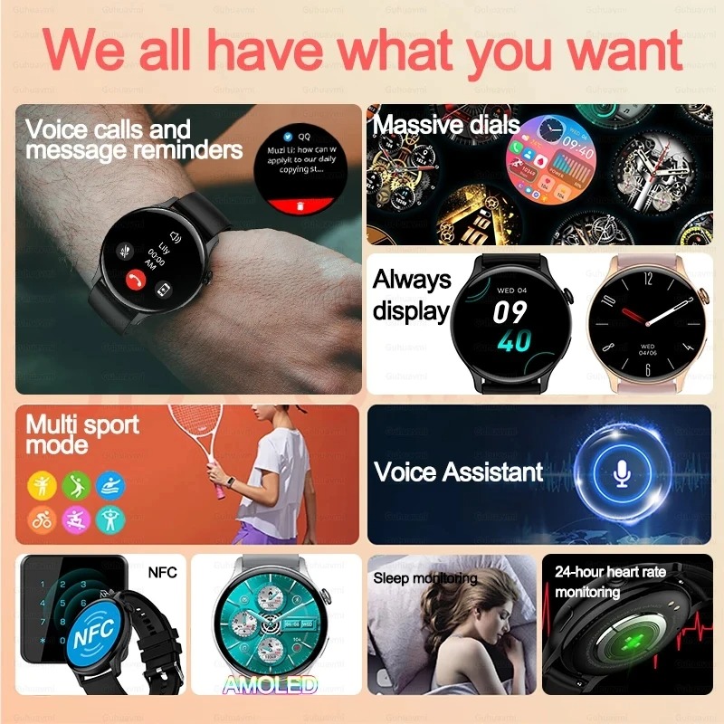 Montre connectée pour femmes,  - Smartwatch Faces avis et prix