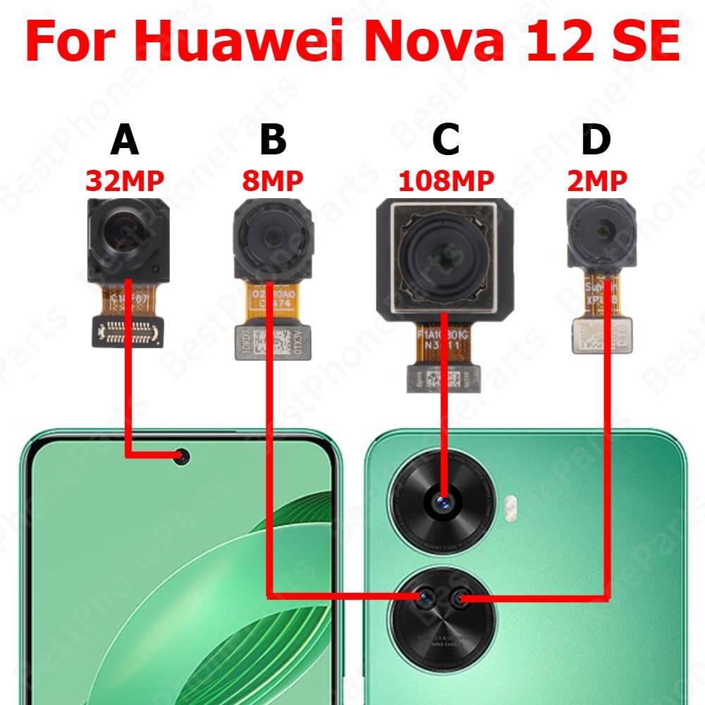Caméra pour Huawei Nova 12 SE  - Huawei Nova 12 avis et prix